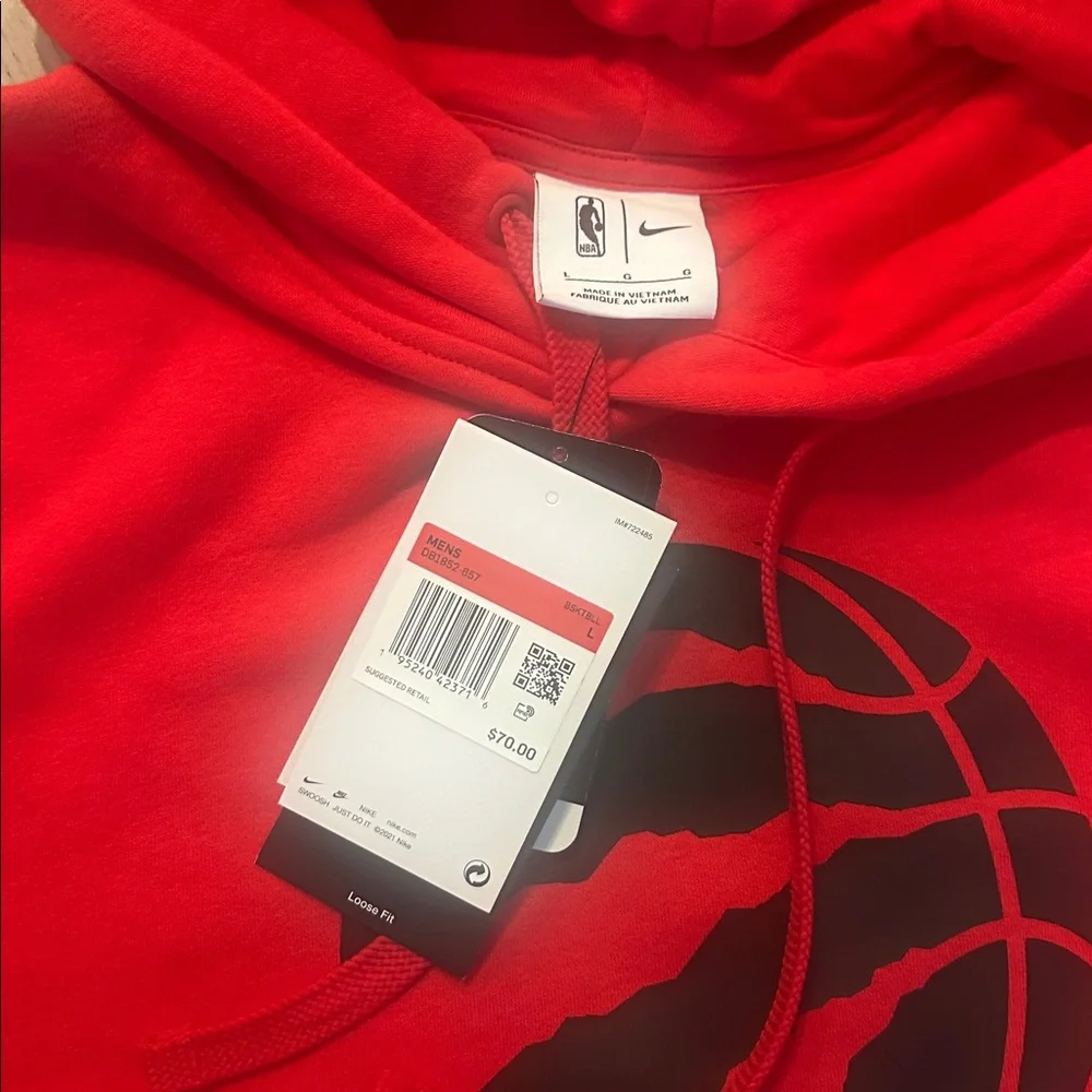 NIKE Toronto Raptors Hoodie - Picture 2 of 3